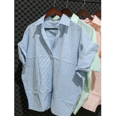 Short Sleeves Shirt Striped